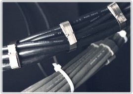 бандажировании кабелей